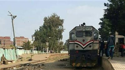 إصابة عاطل سقط أسفل قطار 