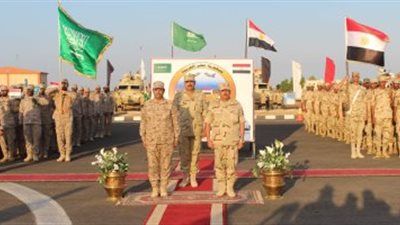 فيديو.. تدريب مشترك بين القوات المسلحة المصرية والسعودية 