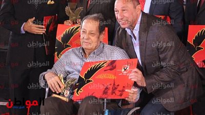 صور| النادي الأهلي يكرم أبطال أكتوبر وأهالي الشهداء فى احتفالية كبرى بالجزيرة 