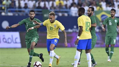 بالفيديو.. البرازيل تحقق فوزاً سهلاً على السعودية في الدورة الرباعية