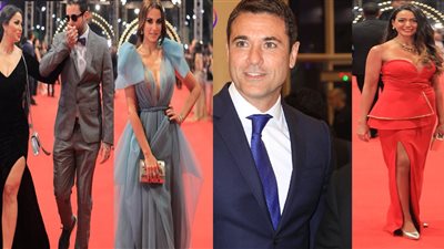 فيديو .. تواجد كبير لنجوم الفن بـ مهرجان السينما العربية