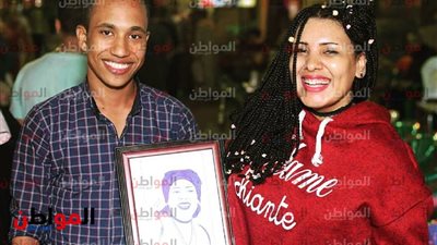 وسام حلمي فنان البورتريه .. الموهبة الأكثر انتشارا بين أوساط الشباب 