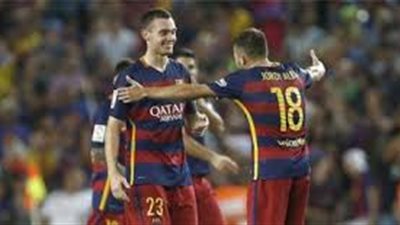 مدافع برشلونة يغيب عن مواجهة إشبيلية بالدوري الإسباني