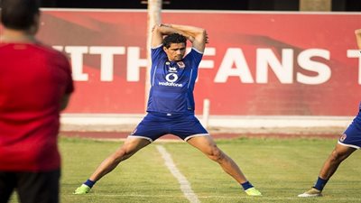 محمد نجيب يواصل تدريباته التأهيلية