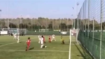فيديو.. نجل كريستيانو رونالدو يبدع بهدفين مع يوفنتوس