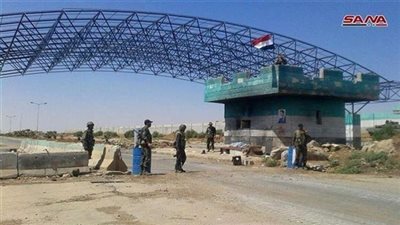بث مباشر من أمام معبر 