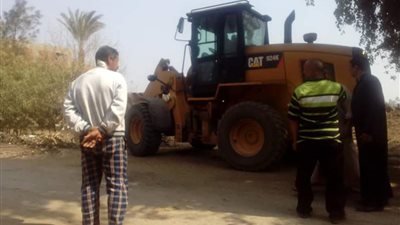 رفع 30 طن من المخلفات والقمامة والتراكمات بمركز ببا ببني سويف