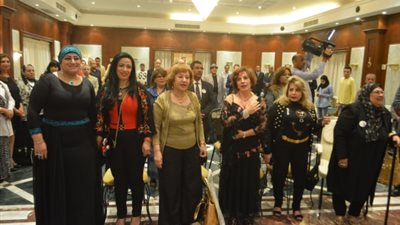 صور | خليجيون في حب مصر تقيم حفلاً لتكريم أبناء فناني الزمن الجميل