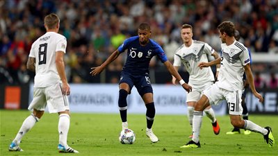 فرنسا تبحث عن الصدارة وألمانيا تسعى لتعديل وضعها بدوري الأمم الأوروبية
