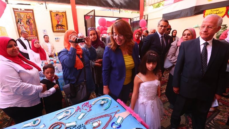  وزيرة التضامن الاجتماعي