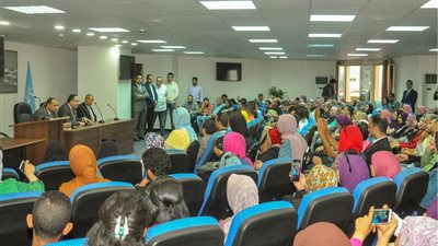 محافظ الإسكندرية يلتقي بالشباب للمشاركة بمبادرة السيسي 