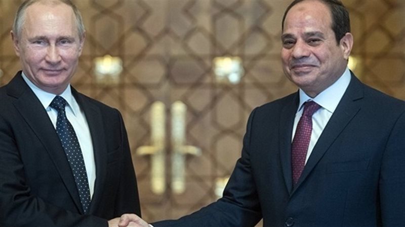 الرئيسين السيسي وبوتين