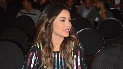 صور| دينا فؤاد تشارك في احتفالية القومي لحقوق الإنسان لتكريم الأعمال الدرامية