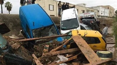 فيضانات تونس تودي بحياة 6 أشخاص 