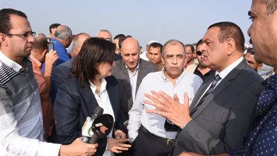 صور.. محافظ البحيرة ووزير الزراعة يفتتحان موسم الصيد بـ مزرعة برسيق
