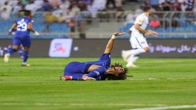  فيديو.. إصابة قوية لـ