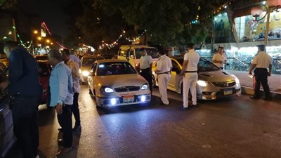 مديرية أمن القاهرة تشن حملة مكبرة بدائرة قسم شرطة المعادي
