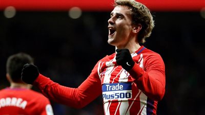 جريزمان يقود هجوم أتليتكو مدريد ضد فياريال بالدوري الإسباني