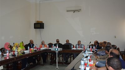انعقاد مجلس شئون الدراسات العليا والبحوث في جامعة الفيوم