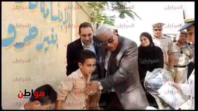مدير أمن كفر الشيخ يزور مدرسة النور للمكفوفين