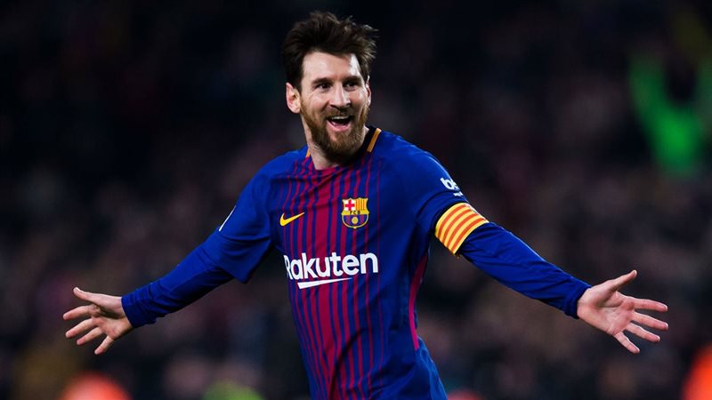 ميسي  نجم برشلونه