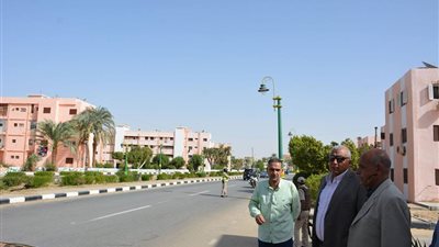 محافظ الوادي الجديد يوجه بضرورة تفعيل قانون الشاغلين بالعمارات السكنية