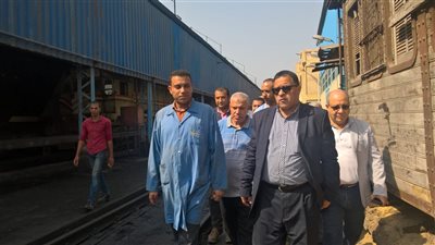 حمله مرور موسعة من رئيس هيئة السكة الحديد على خطوط وورش منطقة غرب الدلتا 
