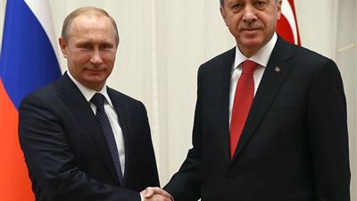 قمة ثنائية بين الرئيس الروسي ونظيره التركي قبل اللقاء الرباعي والسبب..!!