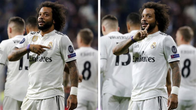 نجم ريال مدريد مارسيلو