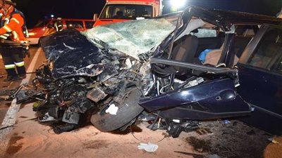 مصرع رئيس قرية النهضة بالفرافرة في حادث مروري