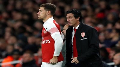 رامسي يرفض اللعب مع توتنهام