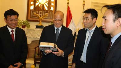 صور.. محافظ القاهرة يستقبل نائب عمدة بكين لبحث سبل التعاون المشترك