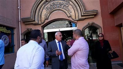 تعرف على نصائح عادل الغضبان محافظ بورسعيد لـ طلاب مدرسة الفيروز الخاصة