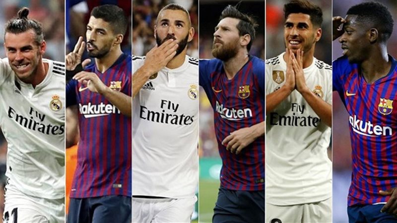 ريال مدريد وبرشلونة