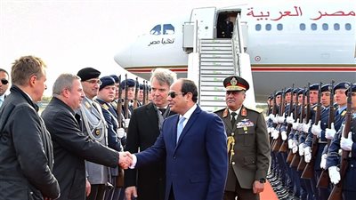 حصاد يوم من زيارة الرئيس السيسي إلى ألمانيا.. مصر ترأس الاتحاد الإفريقي