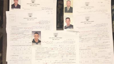 سقوط شركة  تقوم بالنصب على المواطنين وإيهامهم بالعمل في الخارج  بحدائق القبة
