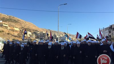 الجولان على صفيح ساخن .. اندلاع التظاهرات رفضًا لاجراء انتخابات محلية إسرائيلية