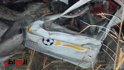 قطر يدهس سيارة في البدرشين وإصابة 3 أشخاص