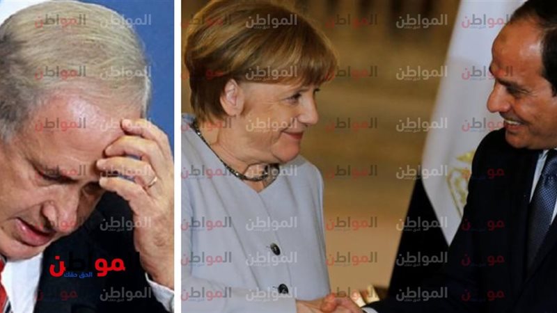 الرئيس السيسي وميركل