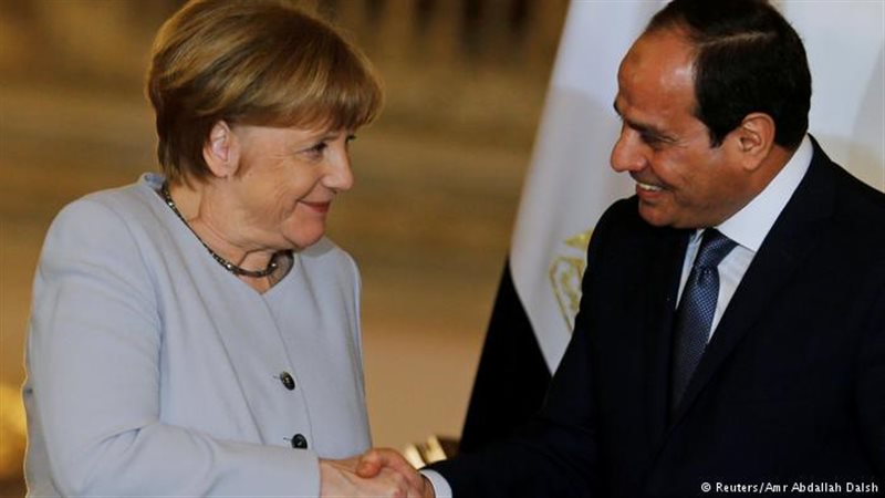 السيسي وميركل