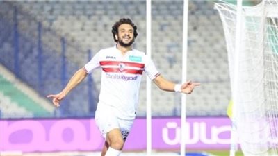 محمود علاء يضيف الهدف الثالث للزمالك في دجلة من ركلة جزاء