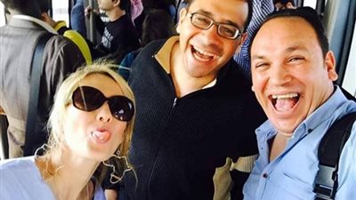 صور طريفة| مدير دار نشر ليان في منتدى شباب العالم 2018