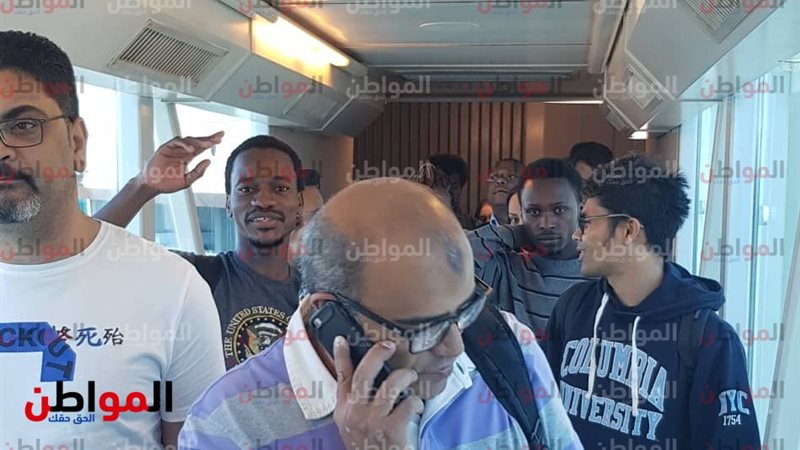 طائرة المشاركين في