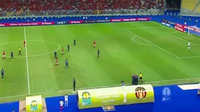 الشوط الأول.. الأهلي يلعب ويتقدم والـ