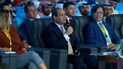 بث مباشر .. كلمة السيسي خلال جلسة دور قادة العالم في بناء واستدامة السلام 