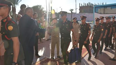 صور| مرشحي وزارة الخارجية  في زيارة لمحافظة الوادي الجديد