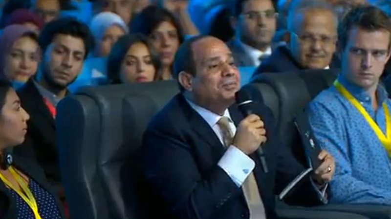 الرئيس السيسي  فى