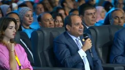 الرئيس السيسي: لازم نغير ثقافة المصريين 
