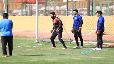 الأهلي يختتم تدريباته في التتش بالتدريب على ركلات الجزاء