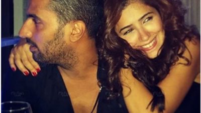 فيديو| رد فعل مي عمر بعد عصبية زوجها وإحراجه لها أمام الفنانين